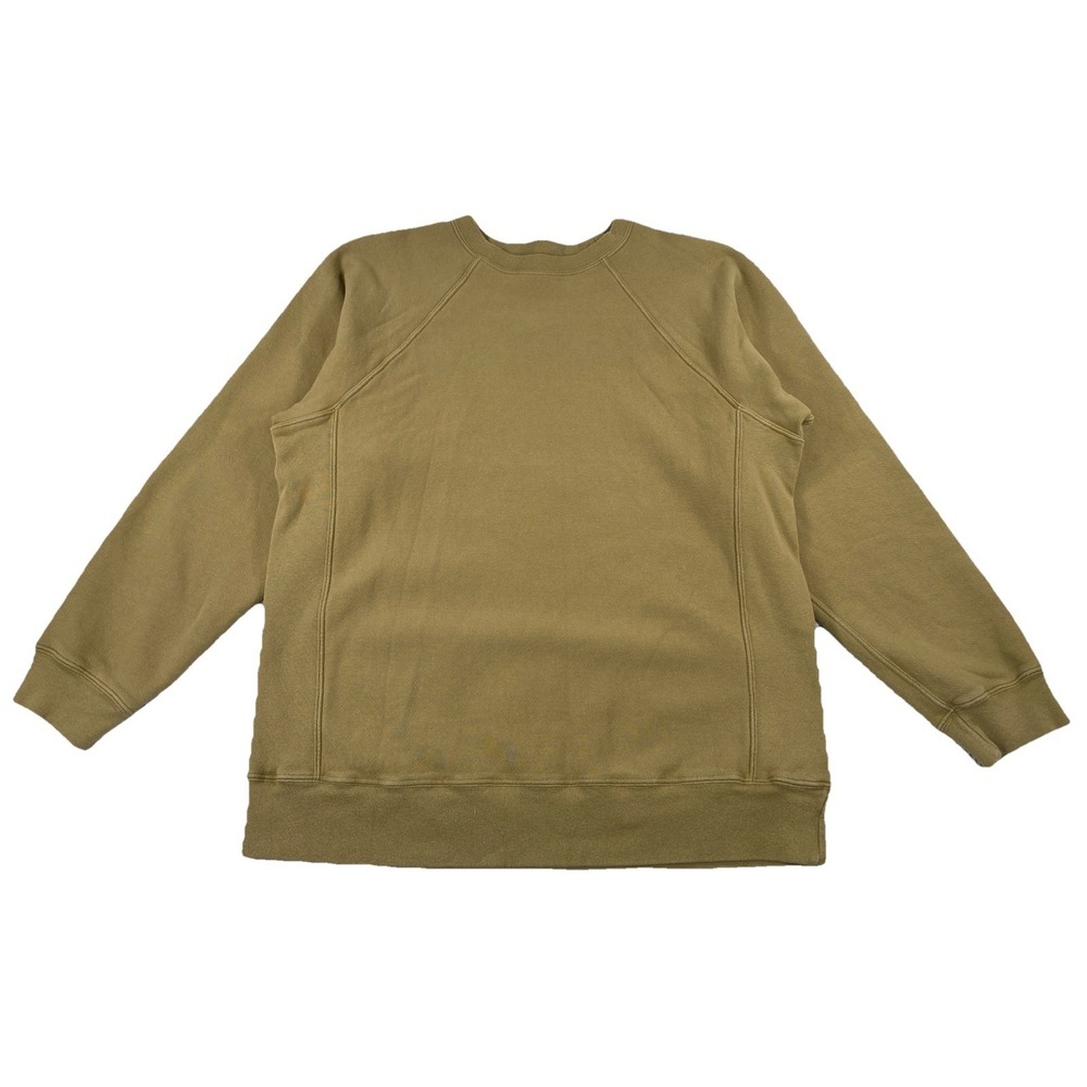 PAA Crewneck Sweatshirt Cotton French Terry Beige USA‎ Men's XXL